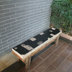 Trung quốc rắn gỗ hình chữ nhật băng ghế dự bị giày thay đổi phân sáng tạo đơn giản giặt ghế lớp retro đá băng ghế dự bị qua ghế Cái ghế