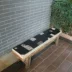 Trung quốc rắn gỗ hình chữ nhật băng ghế dự bị giày thay đổi phân sáng tạo đơn giản giặt ghế lớp retro đá băng ghế dự bị qua ghế