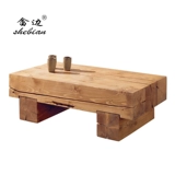 Северный и американский оригинальный деревянный кофейный столик для телевизионного шкафа Современный минималистский дом маленькая квартира гостиная творческий стол чай