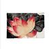 Trung quốc phong cách lotus cotton linen nơi mat dày non-slip cao su điểm placemat bảng mat cách nhiệt pad có thể giặt Khăn trải bàn