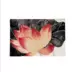Trung quốc phong cách lotus cotton linen nơi mat dày non-slip cao su điểm placemat bảng mat cách nhiệt pad có thể giặt khăn trải bàn ăn cao cấp Khăn trải bàn