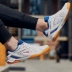 Giày thể thao kéo trở lại chính hãng Giày đế xuồng trơn trượt lưới thoáng khí ngoài trời giày nam và nữ đôi giày bóng bàn giày sneaker nữ Giày bóng bàn
