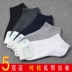 Bông vớ nam mùa hè phần mỏng nông miệng thấp giúp thuyền vớ vớ thể thao khử mùi cotton socks nam vớ đặt vớ vô hình