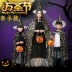 Trang phục Halloween cho người lớn, áo choàng phù thủy, áo choàng trẻ em, trang phục, đạo cụ trang trí kinh dị hóa trang phù thủy halloween Trang phục haloween