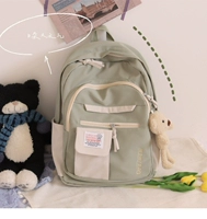 Зеленая подвеска, значок, с медвежатами