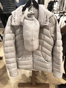 Hồng Kông mua áo khoác lululemon của phụ nữ áo cotton thể thao giản dị xuống áo khoác nhẹ LW4A09S - Thể thao xuống áo khoác