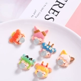 Мультяшный кремовый чехол для телефона, набор материалов ручной работы, барсетка, аксессуар для волос, «сделай сам»