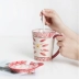 [Giải phóng mặt bằng hàng hóa] cốc gốm lớn có nắp cốc văn phòng men cốc cốc sữa cốc cà phê bình thủy lock&lock Tách