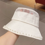 Японская брендовая шапка из жемчуга, дышащая солнцезащитная шляпа, популярно в интернете, в корейском стиле