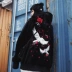 YOOMORE Flannel Crane Hoodie Tăng Thêu Cotton Mặc Người Đàn Ông và Phụ Nữ Các Cặp Vợ Chồng Áo Len Cardigan Áo Khoác MAMC
