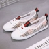 Mùa hè 2018 nông miệng giày vải của phụ nữ lưới mùa hè phong cách Harajuku sinh viên hoang dã ins breathable chic giày của phụ nữ