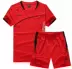 Thể thao mùa hè phù hợp với nam giới thường chạy áo sơ mi ngắn tay T-Shirt nam thể thao nhanh chóng làm khô thể dục thể thao nam bộ quần áo the thao nữ adidas mùa đông Thể thao sau