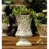 Hoa gốm thịt nồi đất sét bình hoa châu Âu retro đồ đá hoa cổ điển Victoria chậu trong chậu - Vase / Bồn hoa & Kệ giỏ hoa treo tường Vase / Bồn hoa & Kệ