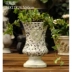 Hoa gốm thịt nồi đất sét bình hoa châu Âu retro đồ đá hoa cổ điển Victoria chậu trong chậu - Vase / Bồn hoa & Kệ Vase / Bồn hoa & Kệ