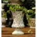 Hoa gốm thịt nồi đất sét bình hoa châu Âu retro đồ đá hoa cổ điển Victoria chậu trong chậu - Vase / Bồn hoa & Kệ