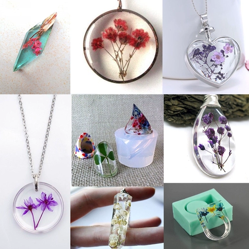 Qiaoqiao diy crystal platinium cubs сухой цветок