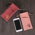 Bông và vải lanh điện thoại di động túi gói điện thoại di động Apple iphone8plus Huawei oppo kê vivo phổ điện thoại di động túi