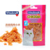 Wei Ta Kraft Cat Snack Cat Meat Dải Short Blue Cat Kitten Pet Cat Molar Chicken Soft Silk Canxi 50g hạt royal canin kitten Đồ ăn nhẹ cho mèo