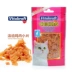 Wei Ta Kraft Cat Snack Cat Meat Dải Short Blue Cat Kitten Pet Cat Molar Chicken Soft Silk Canxi 50g thức ăn cho chó mèo Đồ ăn nhẹ cho mèo
