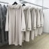 Hàn Quốc Dongdaemun phụ nữ gốc 2018 áo khoác cashmere trùm đầu cáo lông thú cổ áo lông cashmere hai mặt - Áo len lót đôi áo khoác dạ nữ Áo len lót đôi