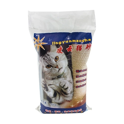 Lingyun Cat Sand Lingyun Cat Sand 10L около 9-10 кг10 кот дезодоржирующие антибактериальные часы без пыли и кошки кошки