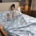 Ngoài trời di động du lịch sức khỏe túi ngủ lót bẩn giường đơn giản cotton chống bẩn khách sạn quilt siêu nhẹ xách tay du lịch Túi ngủ