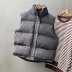 Áo vest nữ bằng vải cotton mùa thu đông ngắn phiên bản mới của Hàn Quốc áo khoác cotton rộng rãi cho học sinh hoang dã dày lên đồ công sở nữ Áo vest