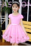 Детское платье, летняя одежда, наряд маленькой принцессы, летняя юбка для школьников, детская одежда, коллекция 2021, 12 лет