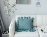 Трикотажная скандинавская подушка, креативный диван, украшение, наволочка