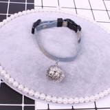 Джинсовый колокольчик, чокер, ожерелье, домашний питомец