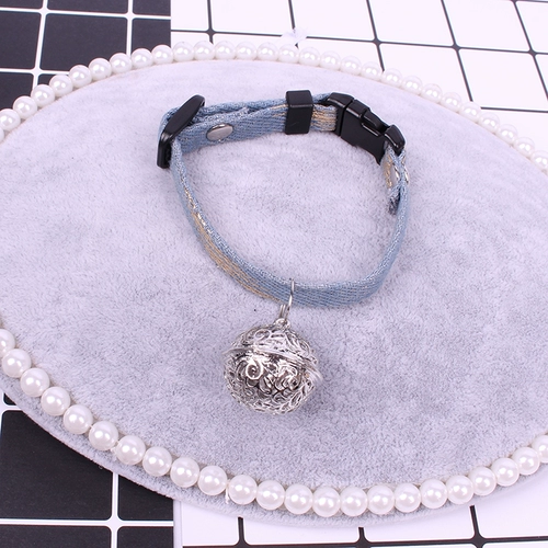 Джинсовый колокольчик, чокер, ожерелье, домашний питомец