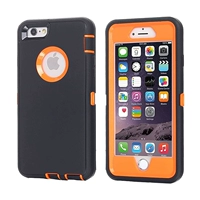 Черный+оранжевый (6/6 с)