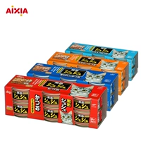 Aixia Aixia Black Battle Cat Conned 80GX24 CAN BLACK RADIUD BLACK CATS Connied Cat Snacks Cat Weet Grain