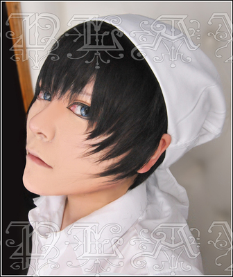 taobao agent [Rabbit Dimension] The cold Ozer cos cos wigs of the ghost lantern layer of the face is free of pruning short hair