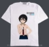 Phim hoạt hình phim hoạt hình xung quanh của nam giới học sinh trung học hàng ngày trung thành hiển thị là Jizhu bông ngắn tay T-Shirt búp bê hình dán Carton / Hoạt hình liên quan