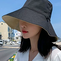 Японская универсальная двусторонная солнцезащитная шляпа на солнечной энергии, шапка, в корейском стиле