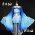 Đông du ký kiếm sĩ yêu 3 kiếm ba kiếm lưới ba thời trang COS quần áo Lan Ting nhẹ Luo Lolly cosplay quần áo tại chỗ