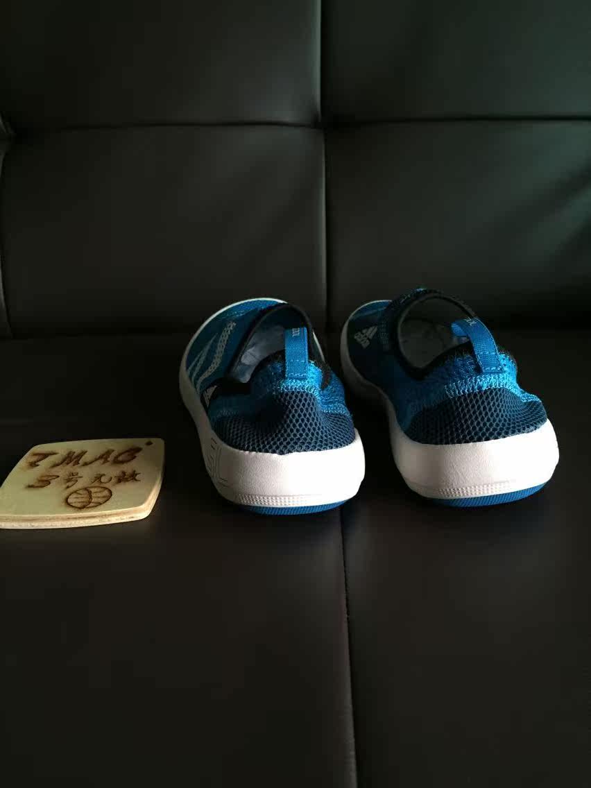 专柜正品 adidas 阿迪达斯 男子蓝色 户外涉水运动鞋 41-44.5码 168裸