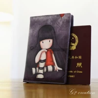 Hàn quốc phiên bản của du lịch in ấn hộ chiếu gói nữ ID thư mục sơn hộ chiếu hộ chiếu du lịch gói thẻ gói thẻ hộ chiếu bảo vệ ví đựng card hàng hiệu