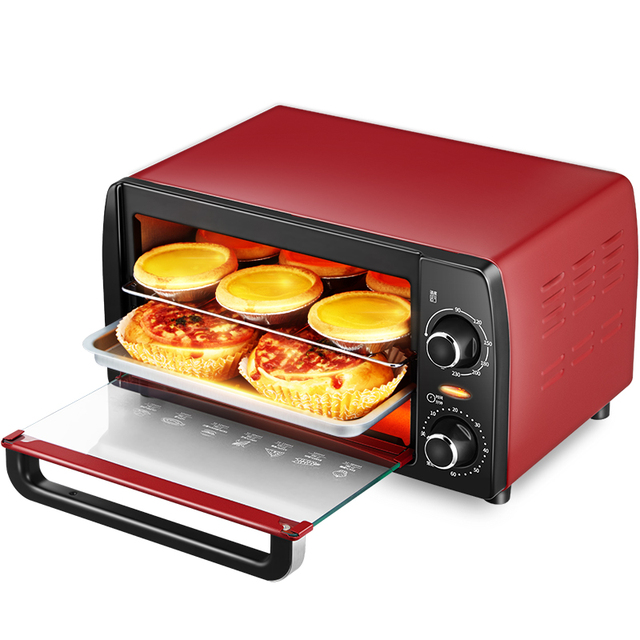 Konka 전기 오븐 홈 다용도 굽기 자동 미니 구운 고구마 작은 피자 계란 타트 케이크 기계 12L :: 하오툴즈