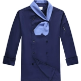 Мистер Сан Хонглеи Тот же стиль шеф-повара для мужчин с длинными рукавами осенняя и зимняя гостиница ресторан с короткими рукавами