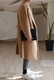 Áo khoác len mùa đông nam trench coat xu hướng Hàn Quốc áo len giản dị giữa áo khoác ren dày - Áo len