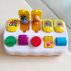 Многофункциональные детские игрушки, Игровые столы 日本面包超人宝宝手指锻炼智力开发开关盒孩子婴儿益智按钮箱玩具