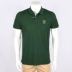 Bộ đồ mùa hè của hãng Beverly Paul đích thực Áo cotton nam màu cổ điển ngắn tay áo polo 353216774 - Polo polo áo Polo