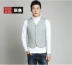 Áo vest nam cotton 2018 thu đông trẻ trung size rộng ấm áp dày áo lót mỏng vest phiên bản Hàn Quốc khoác vest nữ Áo vest cotton