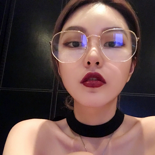 Ретро квадратные очки, популярно в интернете, в корейском стиле