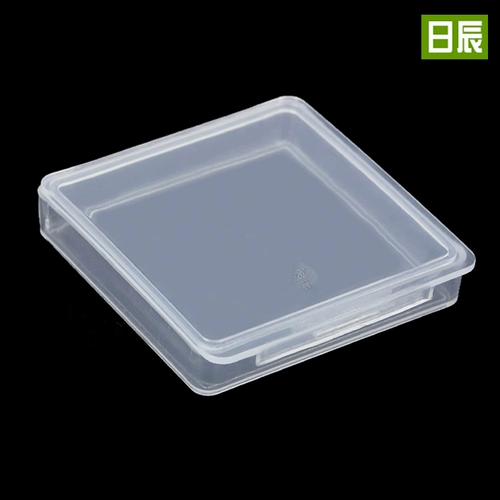 Квадратная -обработанная прозрачная пластиковая коробка для хранения коробки для хранения коробки компонента компонента маленькая коробка для части с крышкой PP Box Z4708