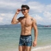 Quần bơi nam 2019 mới bơi quần thể thao thoáng khí quần short bốn góc boyshort nam bơi quần short suối nước nóng - Nam bơi đầm quần bơi tam giác nam Nam bơi đầm