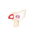 Anime Variety Sakura Trâm Magic Kakolo Girl Sakura Star Stick Bird Head Sticker Diamond Trâm Pin Phụ kiện - Trâm cài huy hiệu cài áo Trâm cài