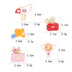 Anime Variety Sakura Trâm Magic Kakolo Girl Sakura Star Stick Bird Head Sticker Diamond Trâm Pin Phụ kiện - Trâm cài huy hiệu cài áo Trâm cài